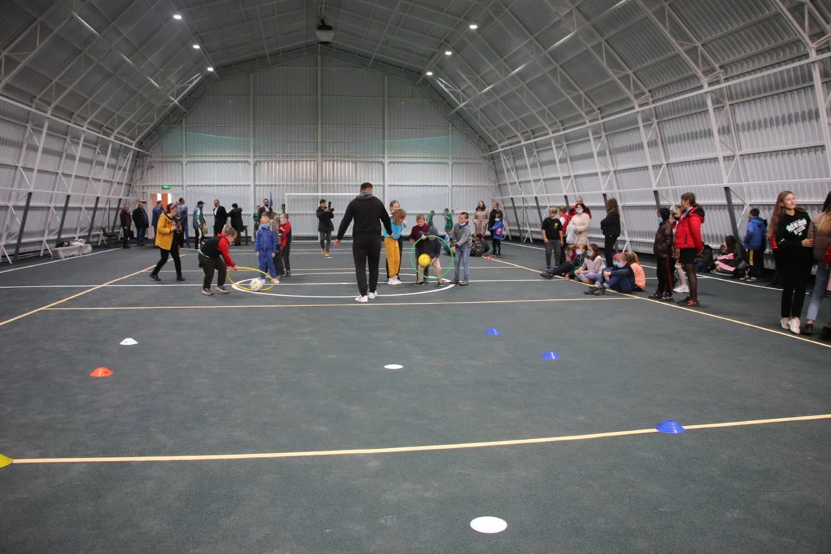 Z Nagodi Vidkrittja Sportkompleksu Organizuvali Sportivnu Estafe